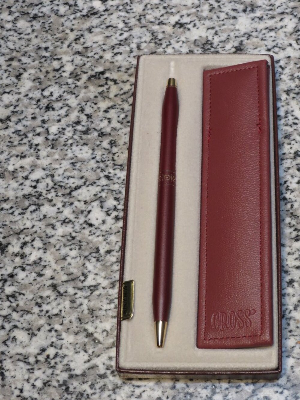 New in Box/Never Used Cross 20132 Pen Burgundy and Gold Vintage